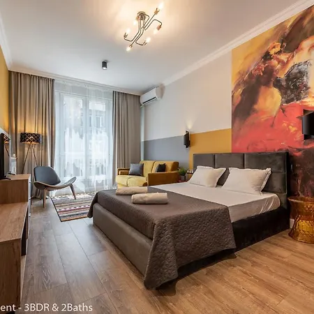 Apartment Luxury & Unique - Center Apt. - 3bdr & 2 Baths Sofia